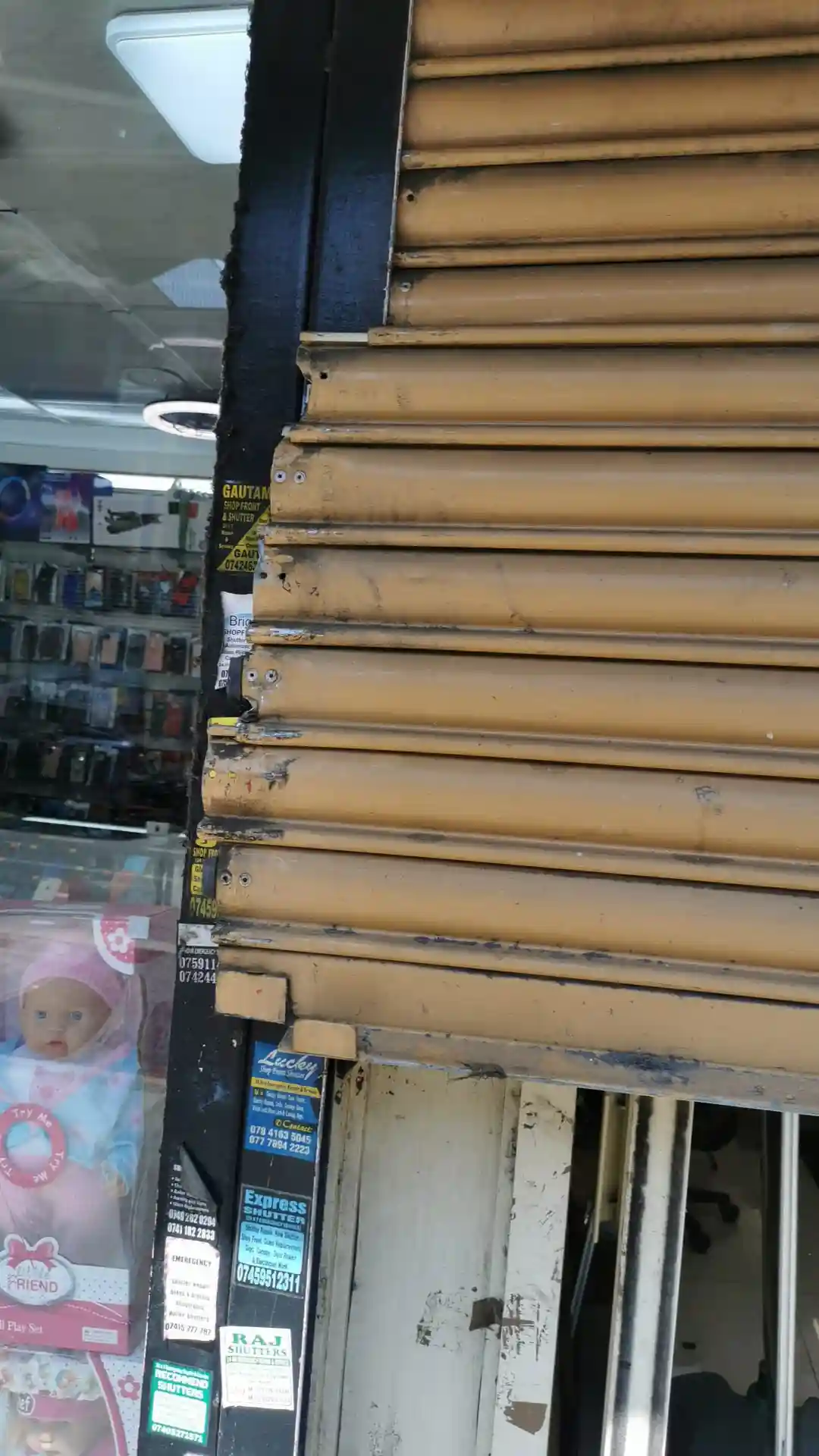 Roller shutter repair engineer London